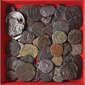 LOTTI - Bizantine  Lotto di 63 monete