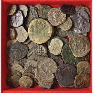 LOTTI - Bizantine  Lotto di 74 monete     ... 