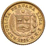 ESTERE - PERU - Repubblica (1822) - 1/5 di ... 