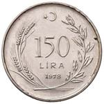 ESTERE - TURCHIA - Repubblica  - 150 Lira ... 