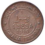 SAVOIA - Somalia  - Besa 1910 Pag. 986; ... 