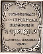 MEDAGLIE - PERSONAGGI - Giuseppe Garibaldi ... 