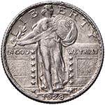 ESTERE - U.S.A.  - Quarto di dollaro 1928   ... 