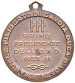 MEDAGLIE - FASCISTE  - Medaglia 1925 A. III ... 
