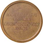 MEDAGLIE - FASCISTE  - Medaglia 1927 A. V - ... 