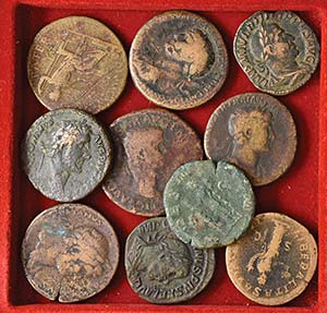 LOTTI - Imperiali  Lotto di 10 monete