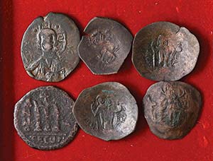 LOTTI - Bizantine  Lotto di 6 monete
