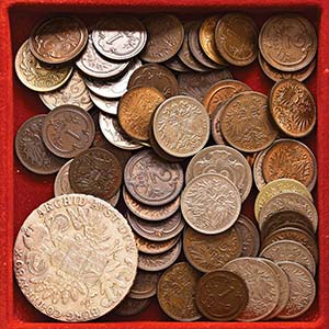 LOTTI - Estere  AUSTRIA - Lotto di 84 monete