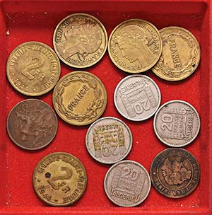 LOTTI - Estere  FRANCIA - Lotto di 12 monete