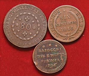 LOTTI - Estere  HAITI - 6 centimes 1846, ... 