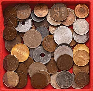 LOTTI - Estere  UNGHERIA - Lotto 52 monete