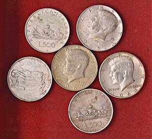 LOTTI - Estere  USA - 1/2 dollaro 1964-65-67 ... 