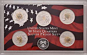 LOTTI - Estere  USA - Serie silver proof set ... 