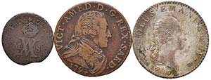 LOTTI - Savoia  Soldo 1782, 5 soldi 1794, ... 