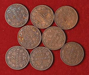 LOTTI - Savoia  2 centesimi 1897     Lotto ... 