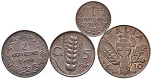 LOTTI - Savoia  10 centesimi 1941, 5 c. ... 