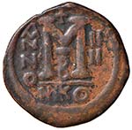 BIZANTINE - Giustino II (565-578) - Follis ... 
