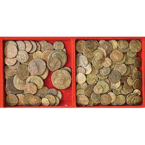 LOTTI - Imperiali  Lotto di 170 monete