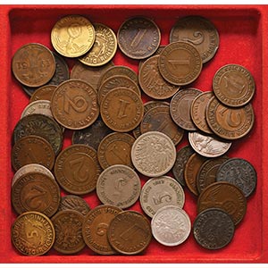 LOTTI - Estere  GERMANIA - Lotto di 46 monete