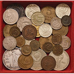 LOTTI - Estere  RUSSIA - Lotto di 29 monete