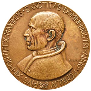 MEDAGLIE - PAPALI - Pio XII (1939-1958) - ... 
