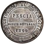 MEDAGLIE - CITTA - Pescia  - Medaglia 1899 ... 