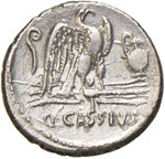 ROMANE REPUBBLICANE - CASSIA - Q. Cassisus ... 
