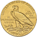 ESTERE - U.S.A.  - 5 Dollari 1912 - Indiano ... 