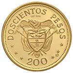 ESTERE - COLOMBIA - Repubblica  - 200 Pesos ... 