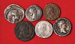 LOTTI - Imperiali  3 denari, 2 antoniniani e ... 