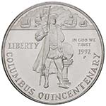 ESTERE - U.S.A.  - Dollaro 1992 - Colombo ... 