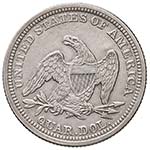 ESTERE - U.S.A.  - Quarto di dollaro 1858   ... 