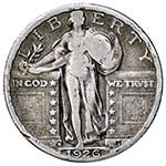 ESTERE - U.S.A.  - Quarto di dollaro 1926 D ... 