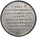 MEDAGLIE - CITTA - Torino  - Medaglia 1849 ... 