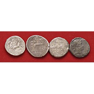 LOTTI - Repubblicane  Lotto di 4 monete