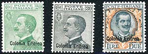 AREA ITALIANA - ERITREA - Colonie e ... 