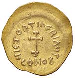BIZANTINE - Tiberio II (578-582) - Tremisse ... 