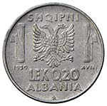 SAVOIA - Albania  - 0,20 Lek 1939 XVIII ... 