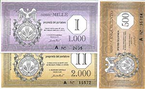 VARIE  SIMEC 2000-1000-500     Lotto di 3 ... 