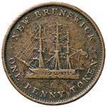 VARIE - Gettoni  CANADA - Penny-token 1843