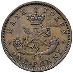 VARIE - Gettoni  CANADA - Penny-token 1857