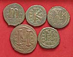 LOTTI - Bizantine  Lotto di 5 monete