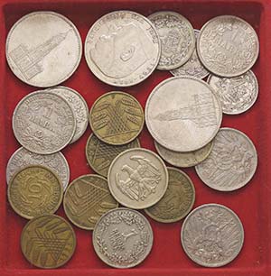 LOTTI - Estere  GERMANIA - Lotto di 21 monete