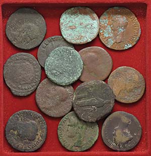 LOTTI - Imperiali  Lotto di 13 monete