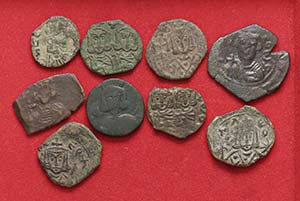 LOTTI - Bizantine  Lotto di 9 bronzetti