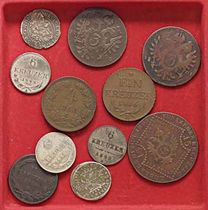 LOTTI - Estere  AUSTRIA - Lotto di 11 monete