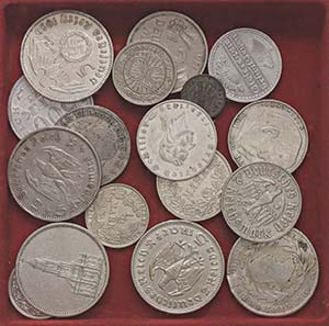LOTTI - Estere  GERMANIA - Lotto di 17 monete