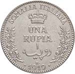 SAVOIA - Somalia  - Rupia 1919 Pag. 963; ... 