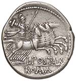 ROMANE REPUBBLICANE - POSTUMIA - L. ... 