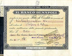 VARIE - Azioni e obbligazioni  Banco di ... 
